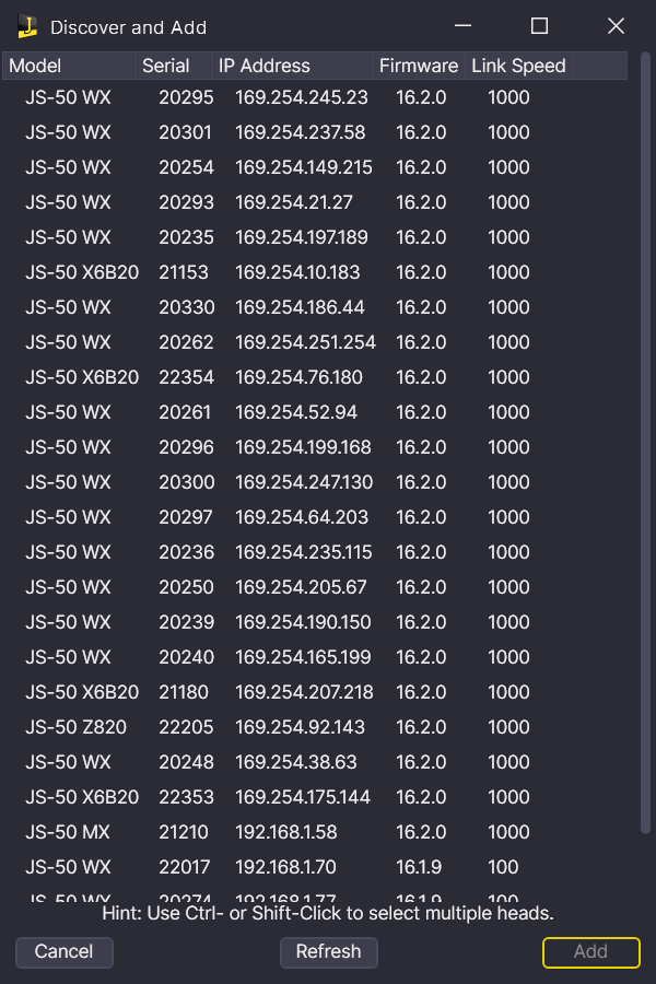 Discover Scanners